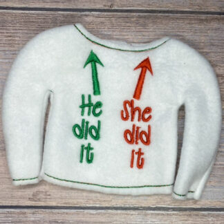 *2 ELVES HE / SHE DID IT